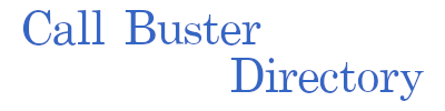 Call Buster Web Directory